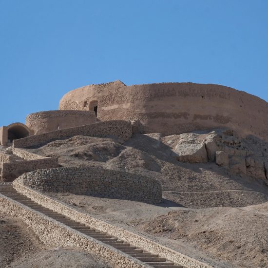 Tower of Silence,Zoroastrians’ burial place, Yazd, Iran