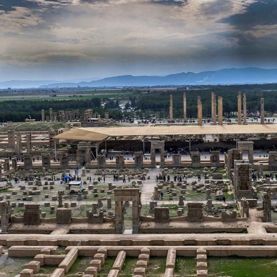 up view of Persepolis,UNESCO heritage,The majestic remains of the ceremonial capital of the great empire,Iran