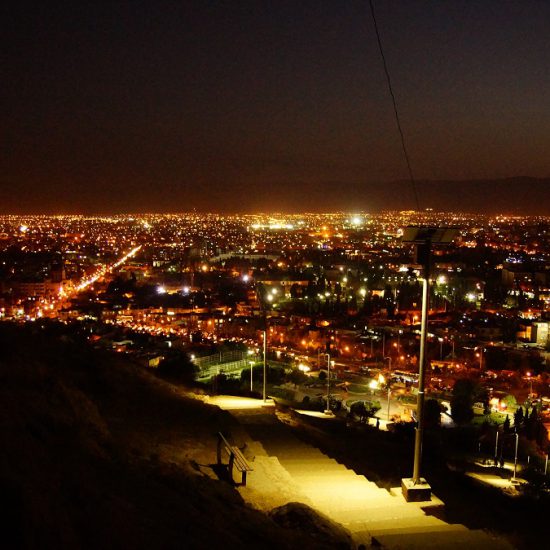 Shiraz night view, Iran