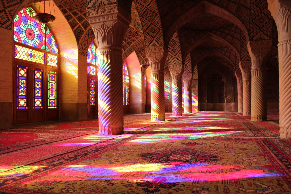33562243456 0a9512c3a8 o 1024x683 - The Pink Mosque of Shiraz | Nasir ol-Molk Mosque