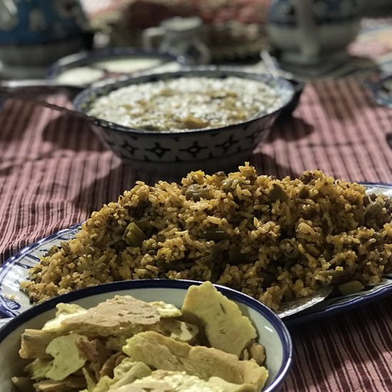 Zoroastrianism food, Yazd, Iran