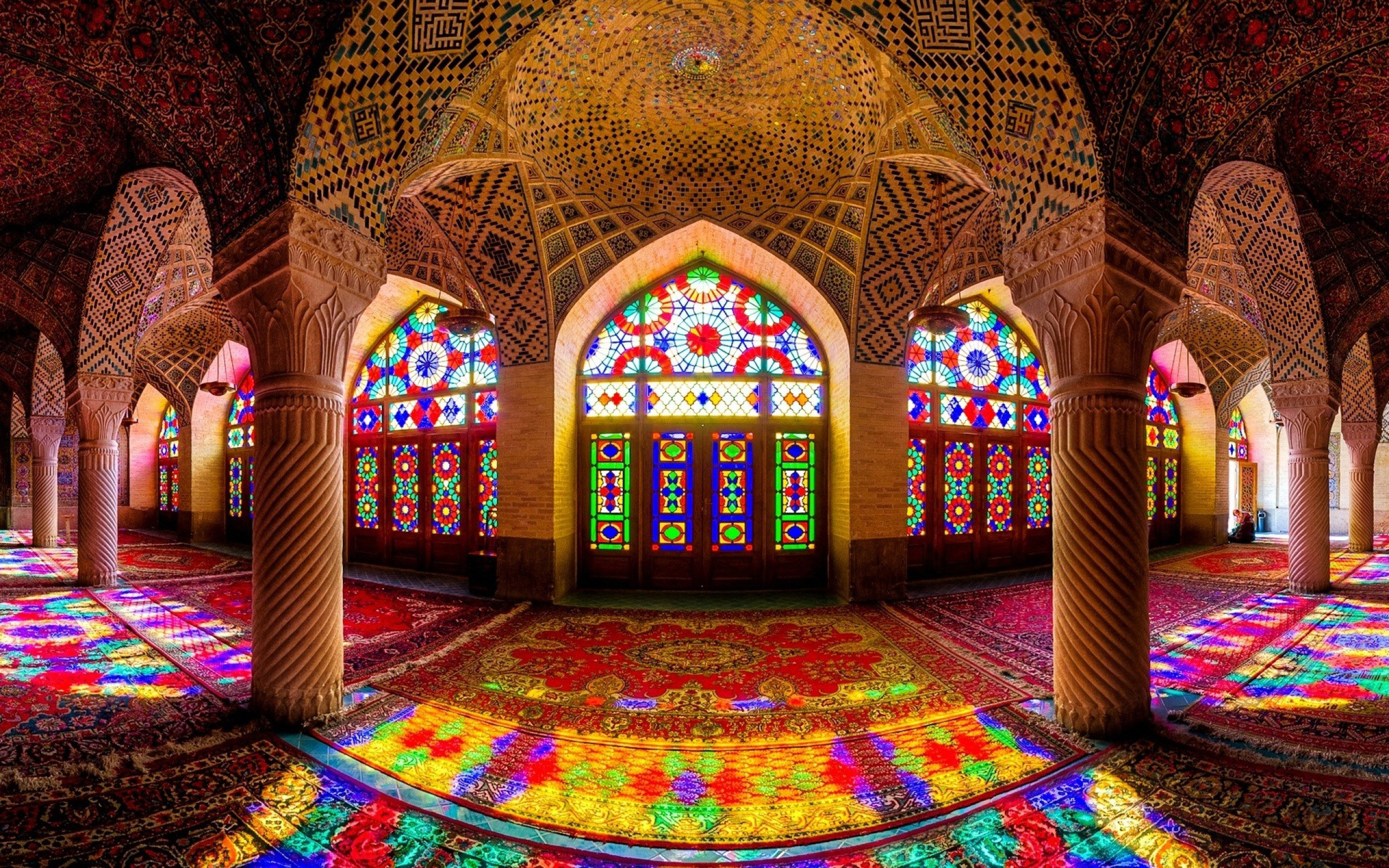 The Pink Mosque of Shiraz | Nasir ol-Molk Mosque
