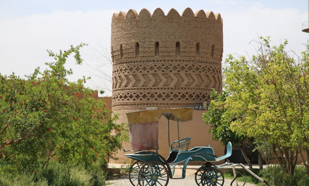 an adobe watchtower 1 1024x618 - Dowlat Abad Garden | Yazd, Iran