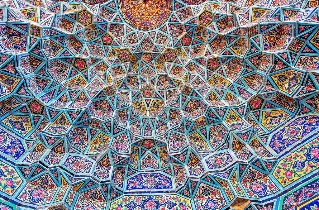 pink mosque 4 1024x674 - The Pink Mosque of Shiraz | Nasir ol-Molk Mosque