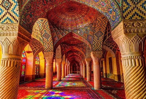 pink mosque 6.0 500x339 - Iran Tours for Russian Citizens 2024 | Travel To Iran From Russia