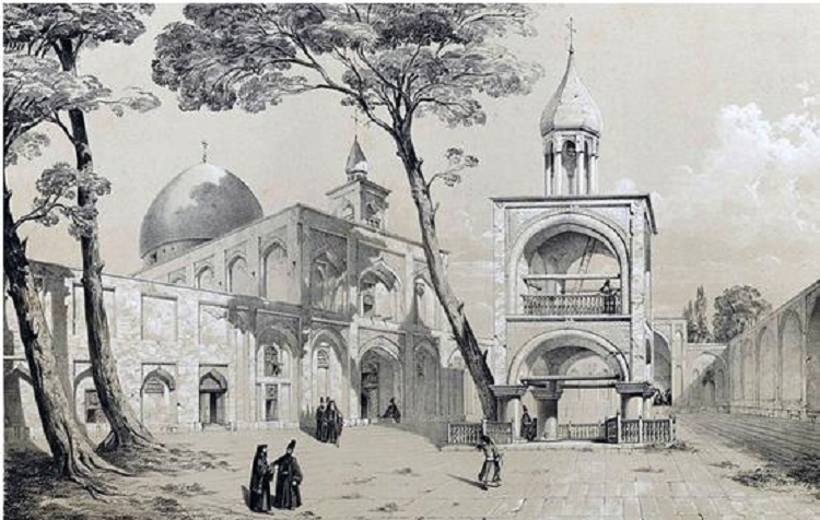 Vank Cathedral. Isfahan, 19th century, Iran Attraction, history