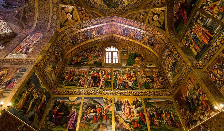 Vank Cathedral Wall Paintings, Isfahan, Iran Attractions