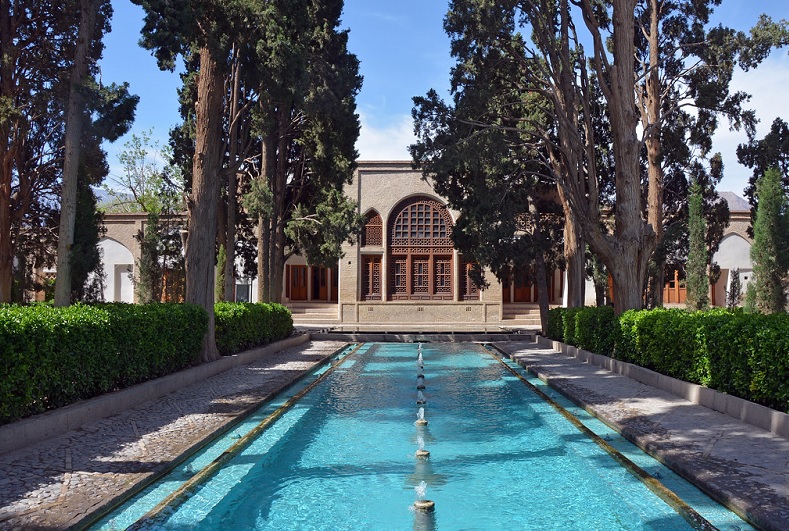 Pavilion, Pool, Fin Garden, Kashan, Iran