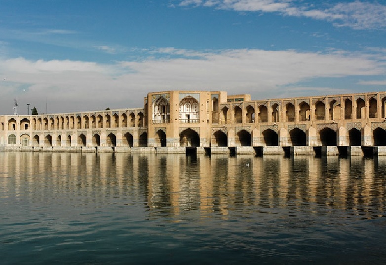 Khaju Bridge 2 - Khaju Bridge (Khajoo Bridge), Isfahan, Iran