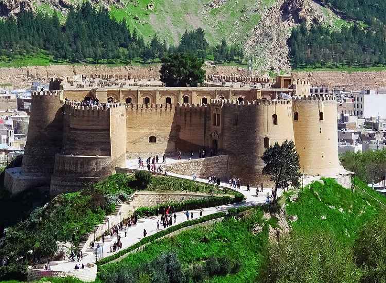 Shapur Khast Castle, FalakOlAflak, Khorramabad, Lorestan, Iran