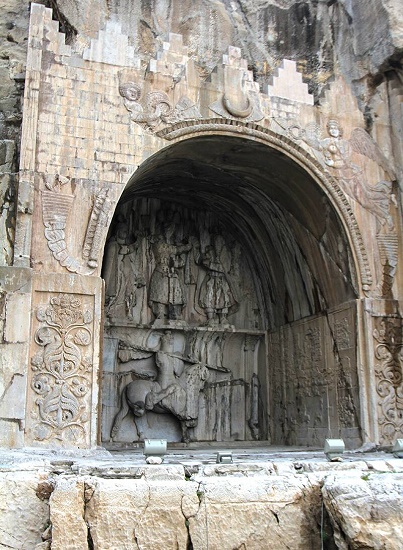 Taq e Bostan big arch 1 - Taq-e Bostan | Glory of Sassanid Empire | Kermanshah, Iran
