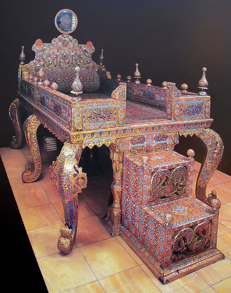 Tavoos throne - Treasury of National Jewels (Tehran, Iran)
