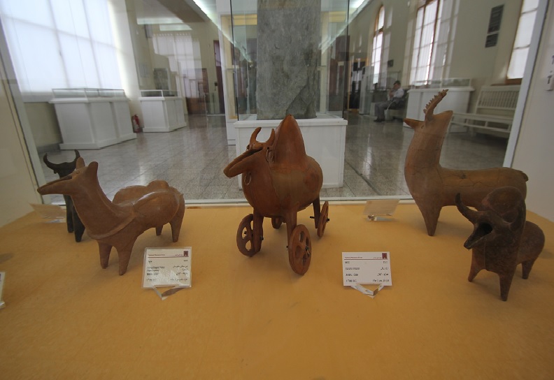 Handicrafts in Tehran National Museum of Iran