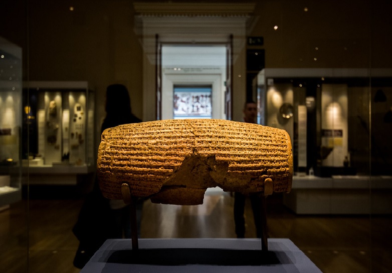 Museum of Ancient Iran - The Cyrus Cylinder
