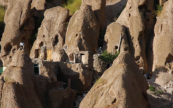 خانه های مخروطی - Kandovan Village | Tabriz, East Azerbaijan, Iran | Rocky Village