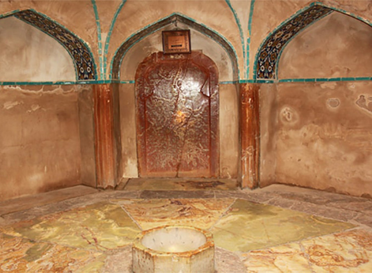 Time Stones in Ganjalikhan Bathhouse 