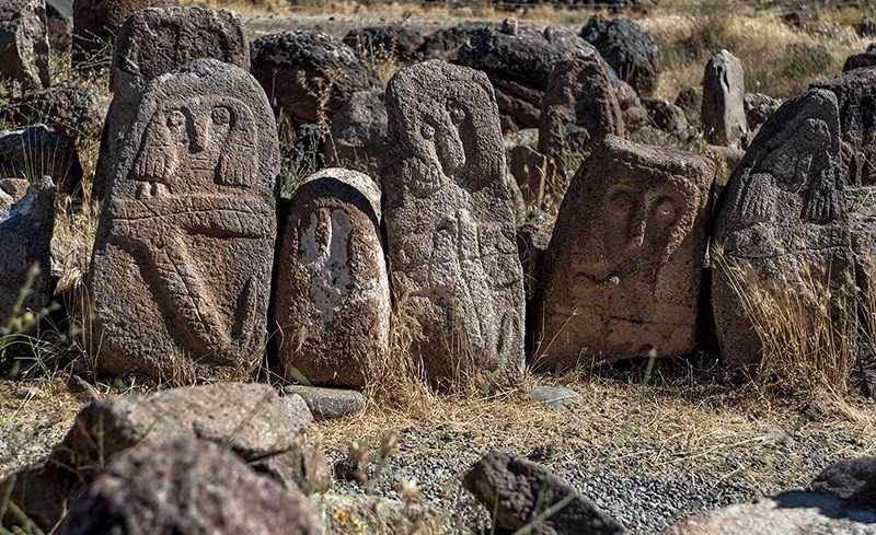 Amir ghaderi standing stones - Shahar Yeri Temple (Shahr-e Yeri) - Meshgin Shahr, Ardabil, Iran