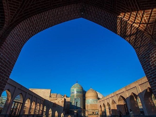 view of the court yard - Sheikh Safi al-din Khanegah and Shrine Ensemble (Ardabil, Iran)