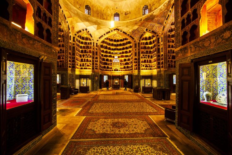 view of the whole chinikhaneh - Sheikh Safi al-din Khanegah and Shrine Ensemble (Ardabil, Iran)