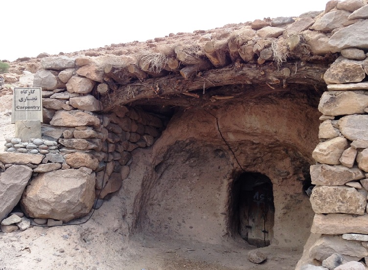 cave house, traditional, old, troglodyte, cultural landscape of maymand Village - kerman, iran 
