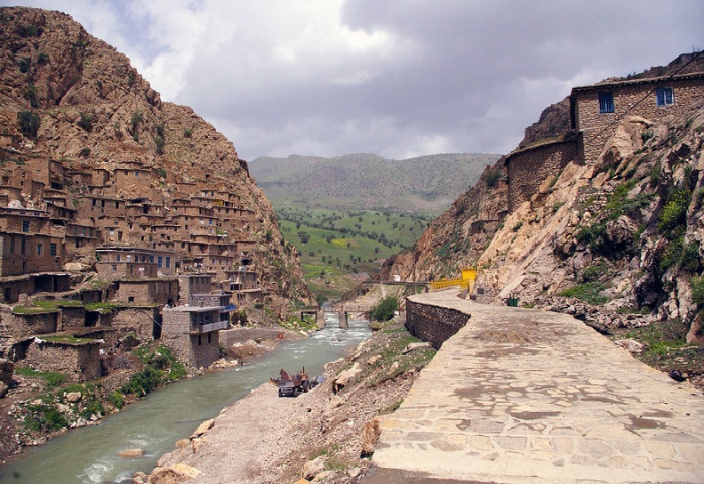 staired, terraced, village, sustainable, palangan Iran, kurdistan attraction, iran