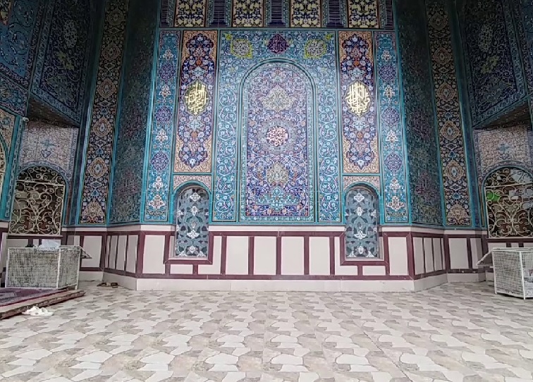 exterior, facade, jameh mosque, kermanshah, iran attractions