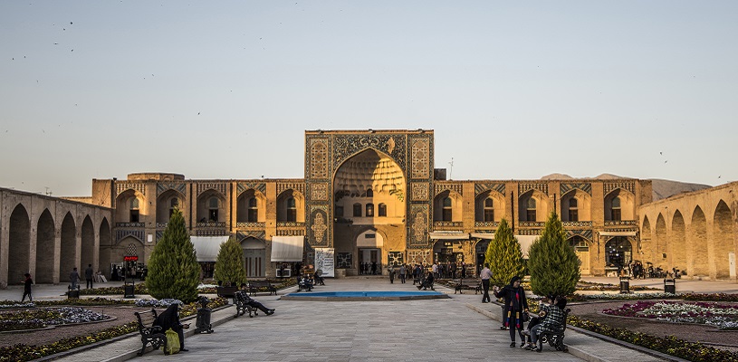 Ganjalikhan square ratio 2 - Ganjali Khan Complex | Mosque in Kerman, Iran