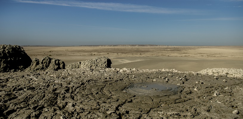 Tang Mud Volcano p - Gel Afshan Tang Mud Volcano | Chabahar (Chah Bahar) | Sistan & Baluchestan