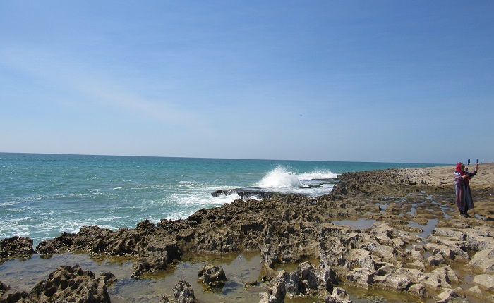 Chabahar Rocky Beach, Iran 