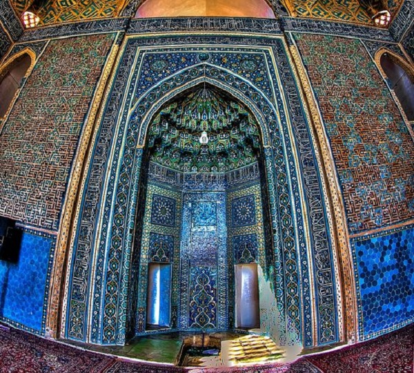 Jame mosque of Yazd 5 - Jameh Mosque of Yazd, Iran (Masjed-e Jameh)