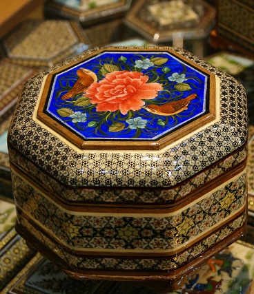 A small Khatam box, Iran Souvenir