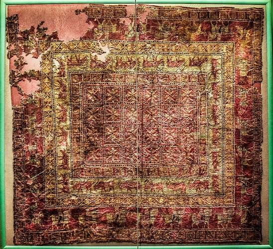 Pazyryk carpet 2 - Persian Carpet - Persian Style Rugs - Iranian Handmade Carpets