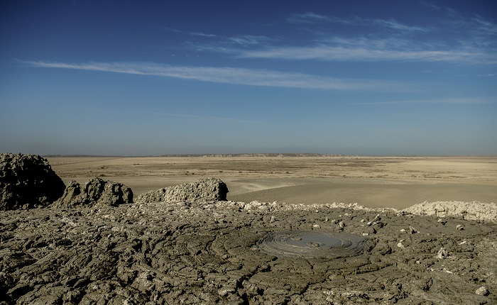 Tang Mud Volcano, near Chabahar