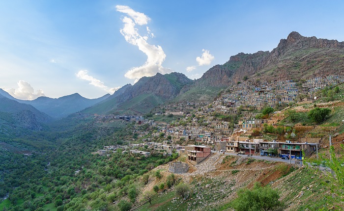 Uraman Takht, a mountainous village in west of Iran, Kermanshah Tourist Attractions