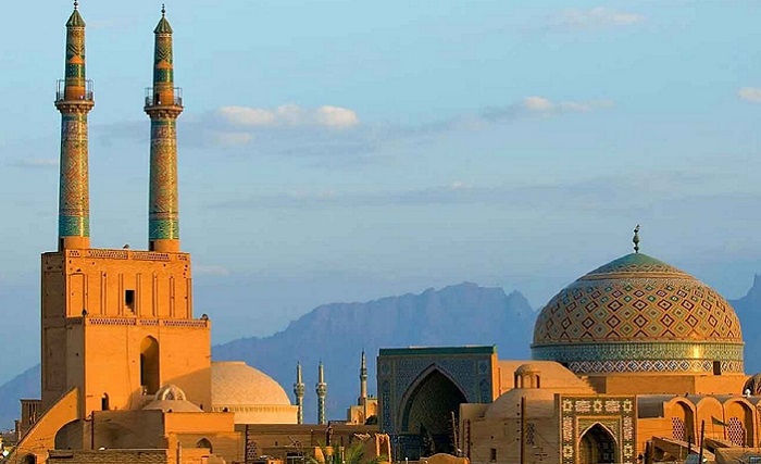 Jameh Mosque of Yazd - TOP 9 Iranian Mosques - Most Beautiful Mosques in Iran (Persian Mosque)