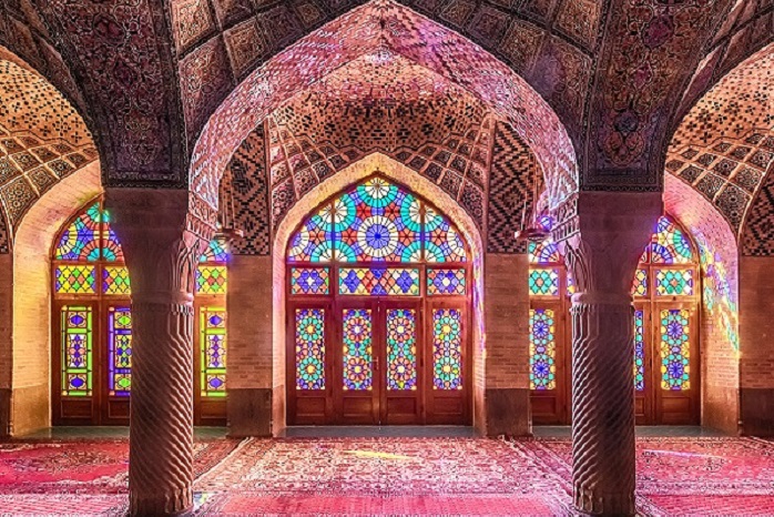 Pink Mosque - TOP 9 Iranian Mosques - Most Beautiful Mosques in Iran (Persian Mosque)