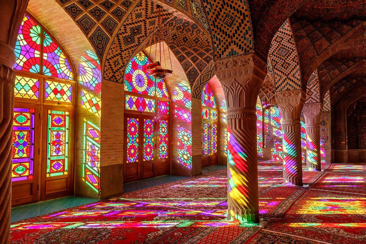Pink Mosque Shiraz Iran Charming Iran On Tour - BEST Shiraz Tour Packages 2024