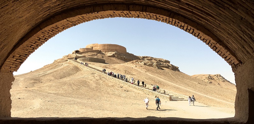 tower of silence - BEST Iran Zoroastrian Tours in Yazd & Taft 2024 - Zoroastrianism Tour Packages