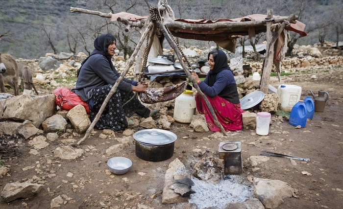 Bakhtiari tribes in nomads