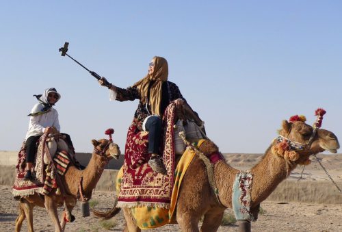 camel riding Maranjab desert 500x339 - BEST Kashan Desert Tour Packages 2024 | Maranjab Desert Tour
