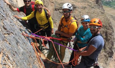 Rock Climbing Tours 380x225 - Iran Adventure Tours: Trekking, Rock Climbing, Skiing, Hiking & Canyoneering