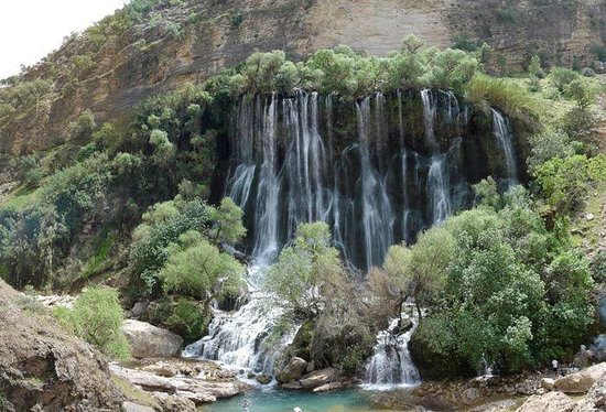 Bishe Waterfall of Khorram Abad - Lorestan Iran - Khorramabad Tourist Attractions