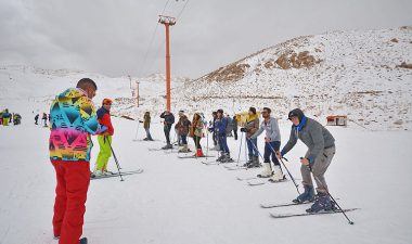 pooladkaf ski resort Ski 380x225 - Iran Adventure Tours: Trekking, Rock Climbing, Skiing, Hiking & Canyoneering