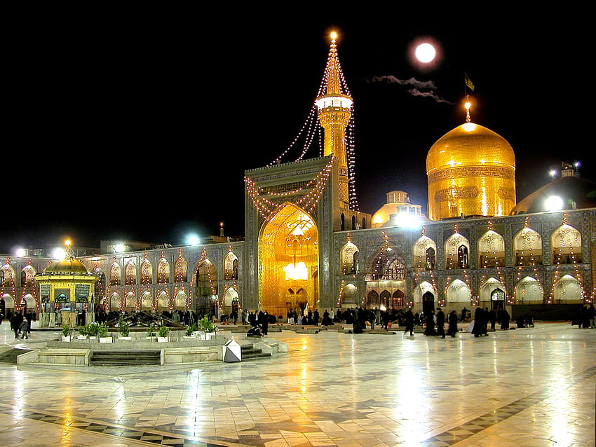 desktop wallpaper holy shrine of imam reza mashhad iran imam hussain 1 - TOP Holy Shrines in Iran | BEST Iran Holy Places
